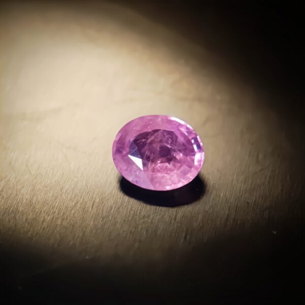 Vivid Pink Sapphire 2.08ct Oval From Sri Lanka