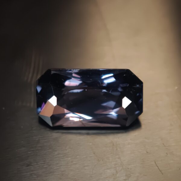 Violet Spinel 4.84ct Octagon From Sri Lanka