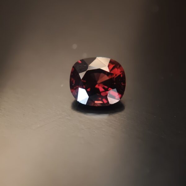 Red Purple Spinel 2.56ct Cushion From Myanmar