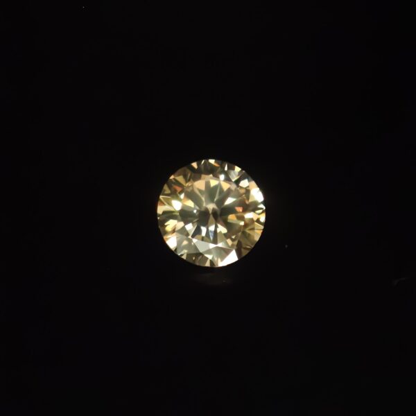 Green Yellow Diamond 0.97ct Round - South Africa