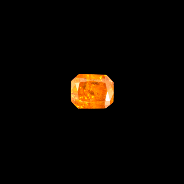 Orange Diamond 0.32ct Octagon - South Africa