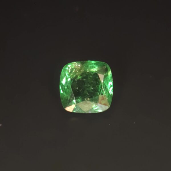 Green Tsavorite Garnet 1.15ct Cushion - Tanzania