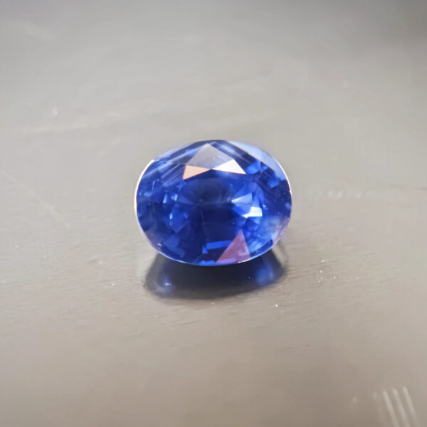 Unheated Blue Sapphire 2.33ct Oval From Thailand