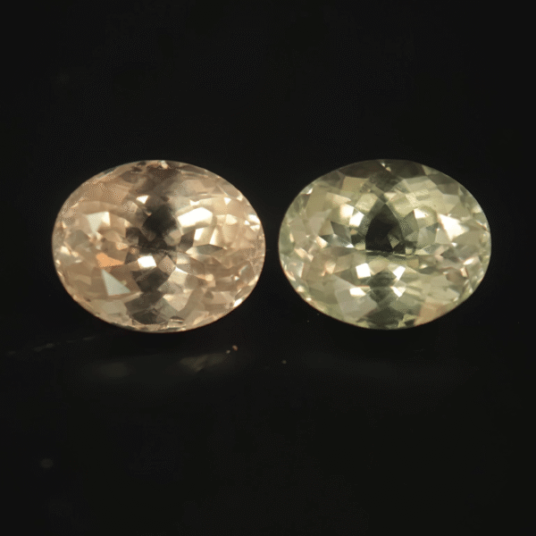 Greenish Pink Tourmaline Pair 8.23ct - Zambia