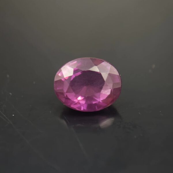Purple Rhodolite Garnet 2.35ct Oval - Tanzania
