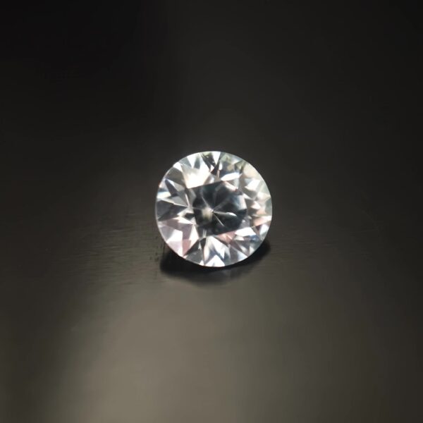 Seafoam Neon Green Zircon 3.09ct Round Tanzania