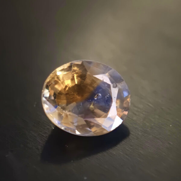 Bi-Color Sapphire 1.85ct Oval From Sri Lanka