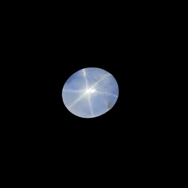 Grayish Blue Star Sapphire 4.24ct - Sri Lanka