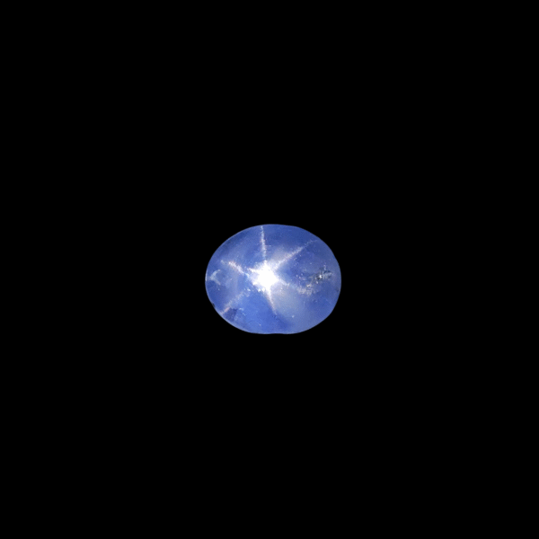 Cornflower Blue Star Sapphire 3.18ct - Sri Lanka
