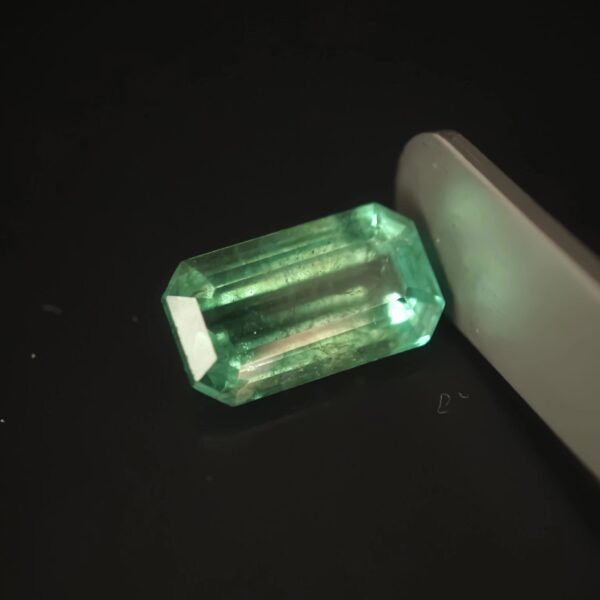 Green Beryl (Emerald) 4.20ct Octagon Zambia