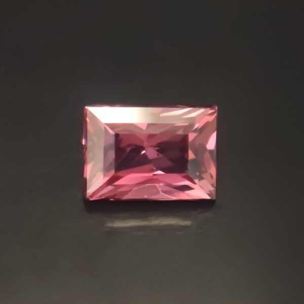 Pink Spinel 1.54ct Rectangular From Myanmar