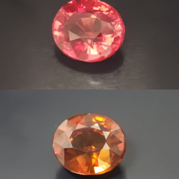 Brown To Red Spessartite Garnet 5.53ct - Vietnam
