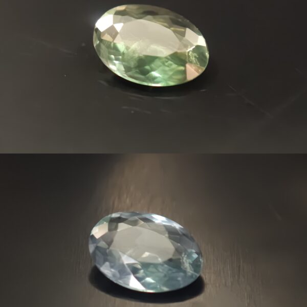 Green To Purplish Blue Alexandrite 1.15ct India