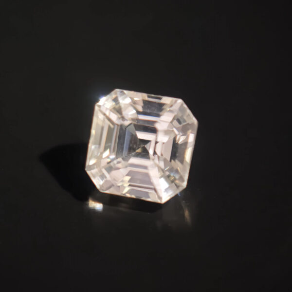Colorless Zircon 3.07ct Octagon From Sri Lanka