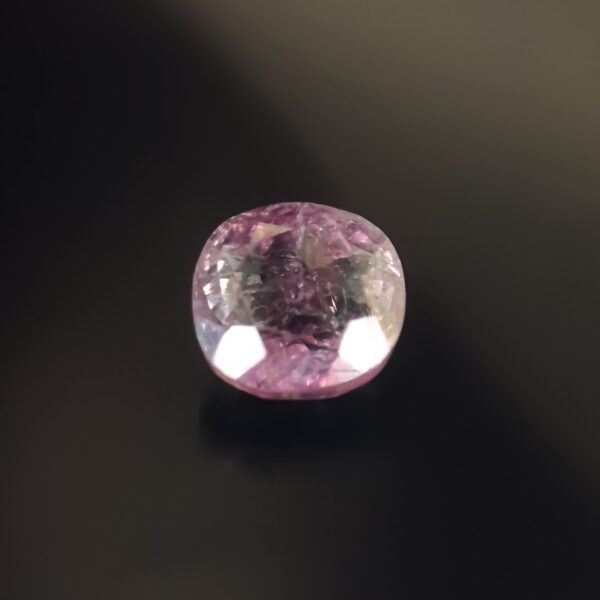 Pinkish Green Fluorite 3.27ct Cushion - Morocco