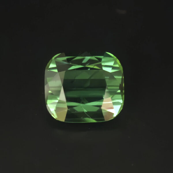 Green Tourmaline 6.46ct Cushion From Pakistan