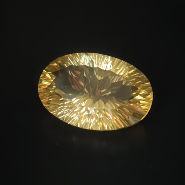 Yellow Lemon Quartz 47.25ct Oval From Brazil