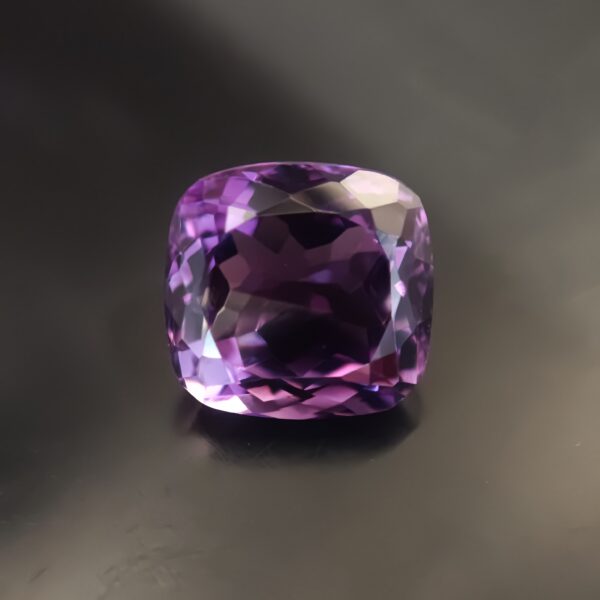 Purple Amethyst Quartz 14.77ct Cushion - Zambia