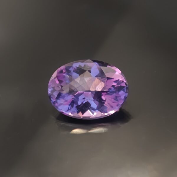 Purple Amethyst Quartz 9.54ct Oval From Zambia