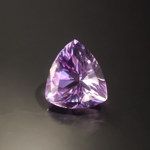 Purple Amethyst Quartz 17.65ct Trillion - Zambia