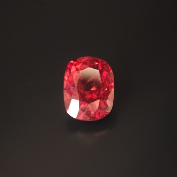 Orangish Brown Spessartite Garnet 3.20ct Cushion