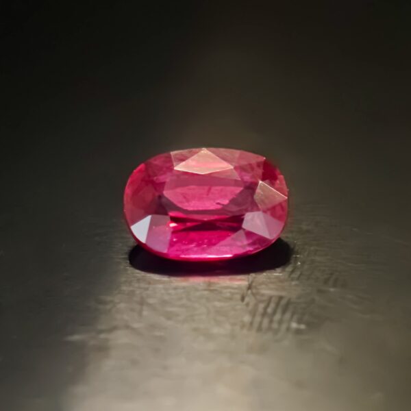 Unheated Vivid Red Ruby 2.54ct Oval - Mozambique