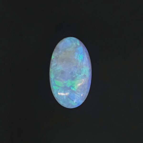 Blue Play Of Color Opal 1.55ct Oval - Australia