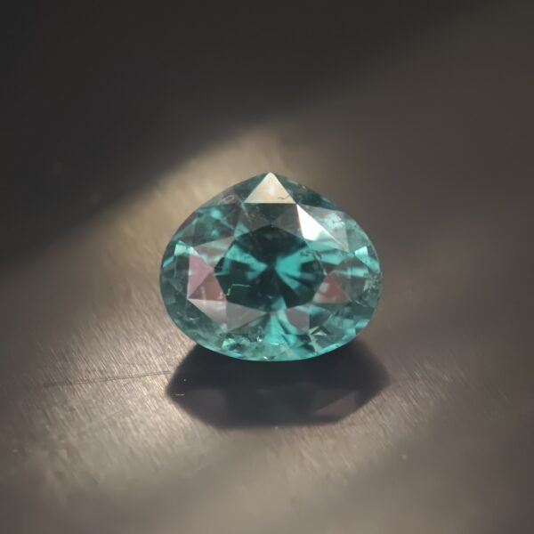 Indicolite Tourmaline 3.72ct Pear - Madagascar