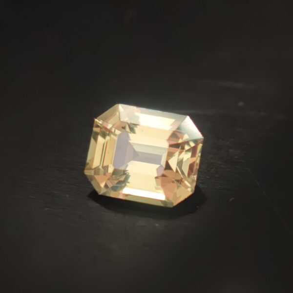 Green Chrysoberyl 1.92ct Octagon From Sri Lanka