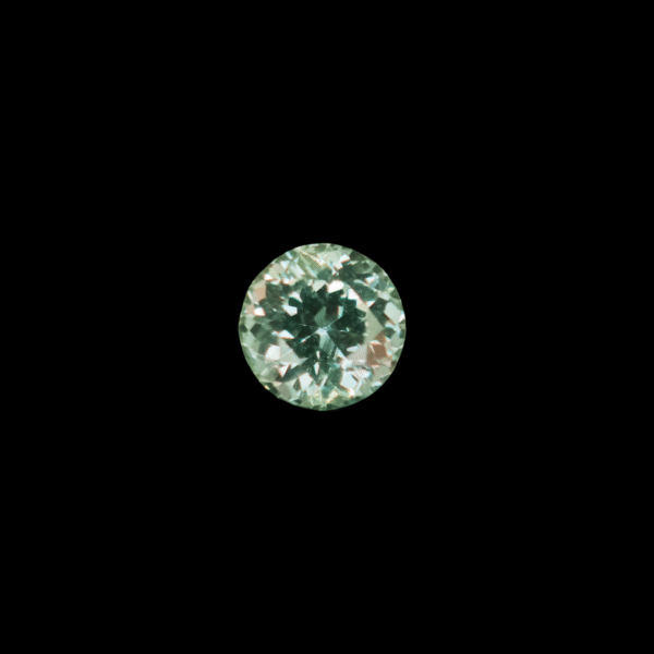 Unheated Green Sapphire 1.52ct Round - Sri Lanka
