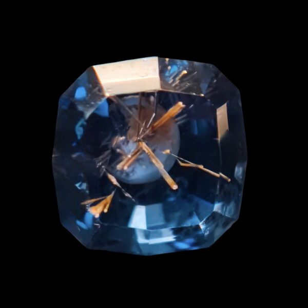 Dark Blue Rutilated Spinel 2.46ct - Madagascar