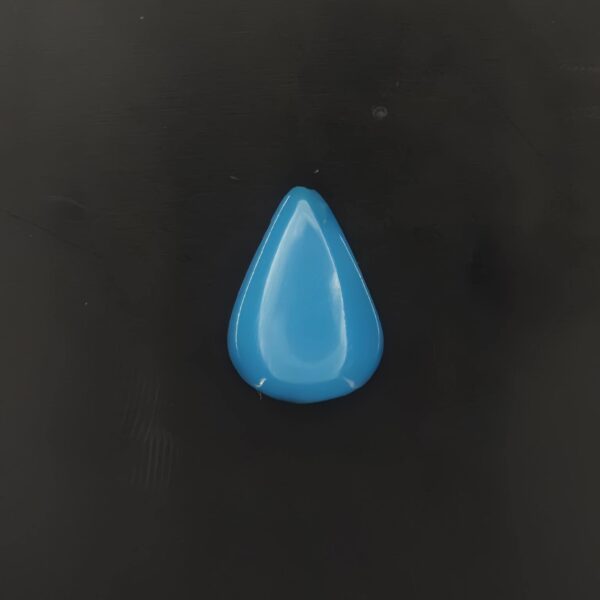 No Matrix Turquoise 5.33ct Pear From Arizona