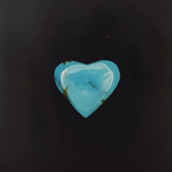 Persian Blue Turquoise 8.93ct ct Heart - Iran