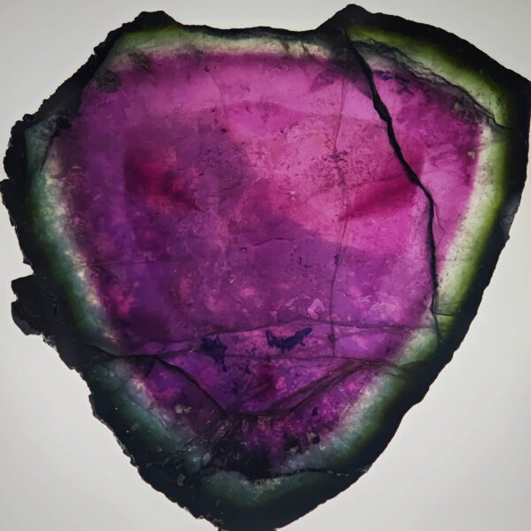 Watermelon Tourmaline Slide 68.56ct - Nigeria