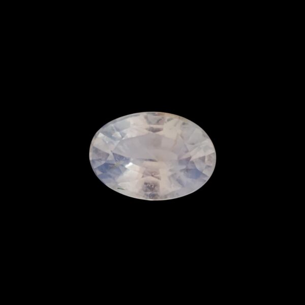Unheated Light Pinkish Blue Sapphire 1.66ct