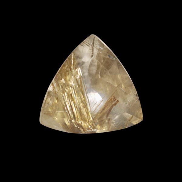 Golden Rutilated Quartz 5.03ct Trillion - India