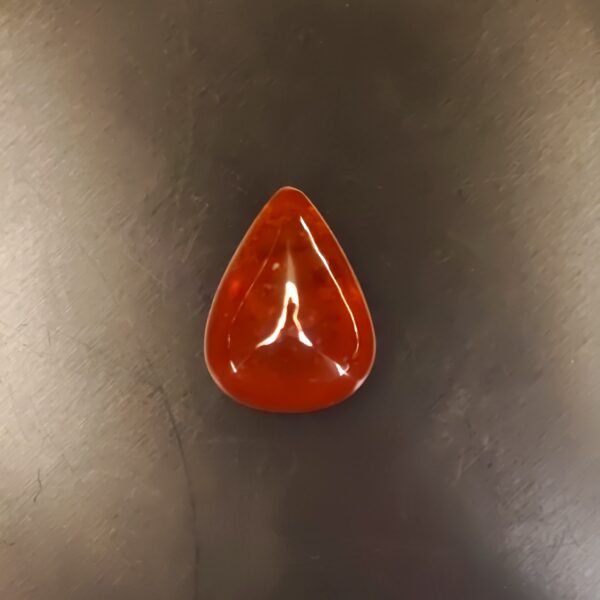 Brownish Orange Spessartite Garnet 11.02ct Pear